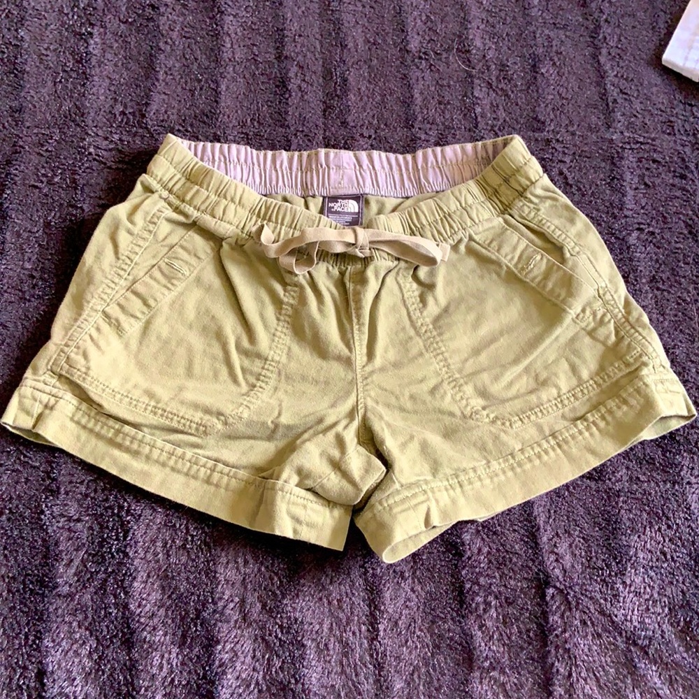 Green The North Face Shorts